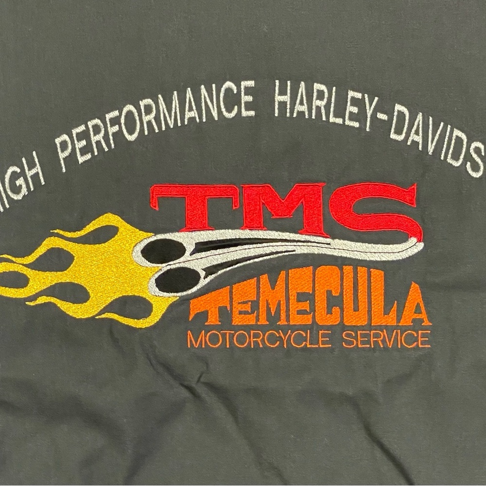 Vintage High Performance Harley-Davidson TMS Dickies Mechanics Jacket